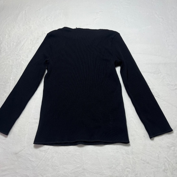 Theory Women’s Black Long Sleeved Sweater - Picture 2 of 5